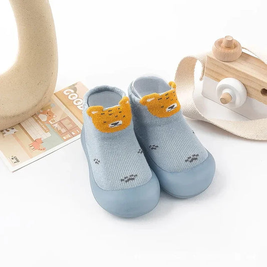 Little Explorers™ Sock Shoes Blue Tiger